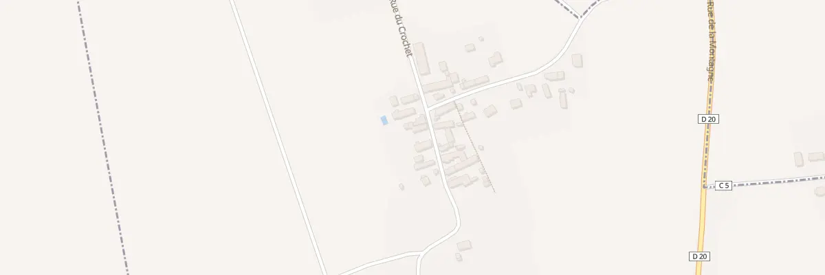Plan du 9 Rue du Monceau à Montigny