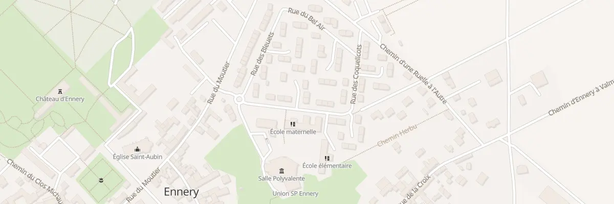 Plan du 17 Rue Charpentier d’Ennery à Ennery