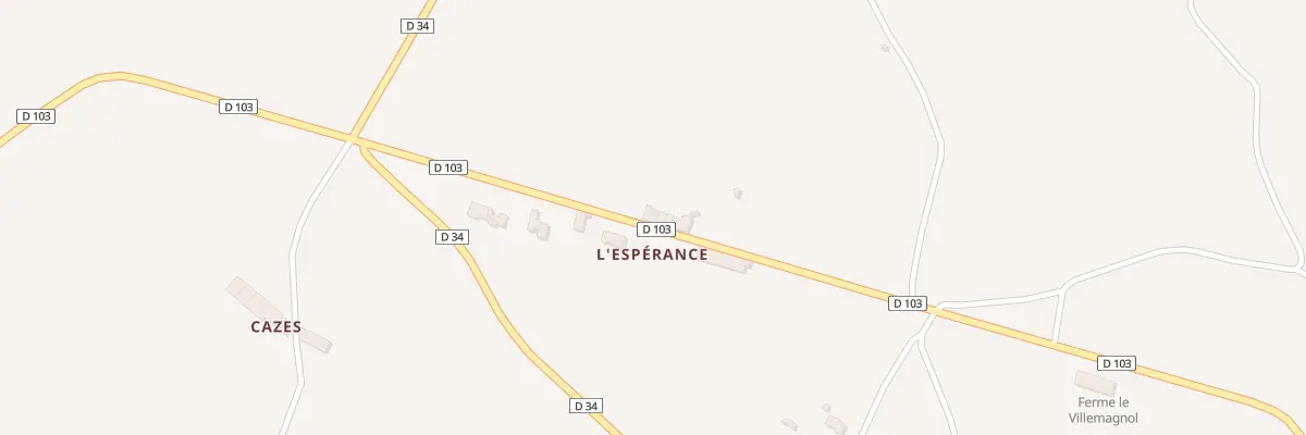 Plan du 120 Le Vigne Haut à Villemagne