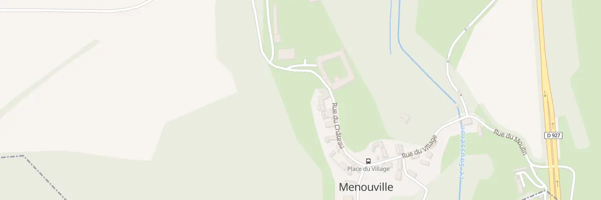 Plan du 5004 Rue du Château à Menouville