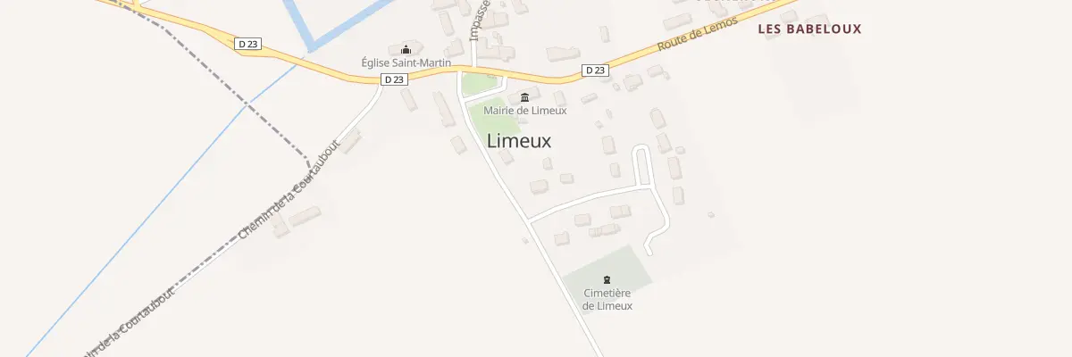 Plan du 1 Rue Jacques Gaudinat à Limeux