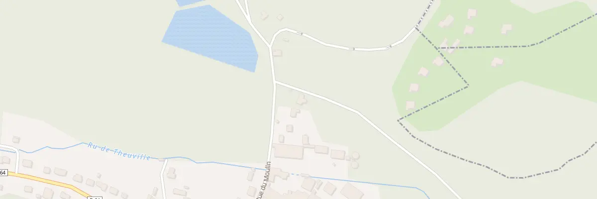Plan du 12B Rue du Moulin à Vallangoujard