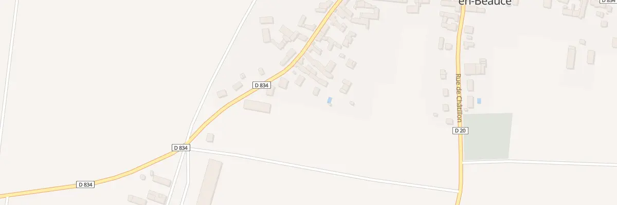 Plan du 33B Rue de la Croix Blanche à Greneville-en-Beauce