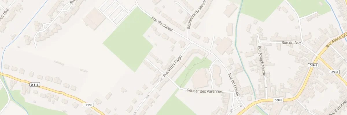Plan du 21 Rue Victor Hugo à Auxi-le-Château
