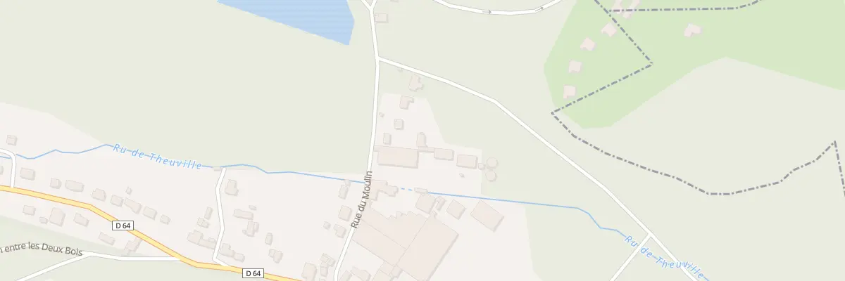 Plan du 8B Rue du Moulin à Vallangoujard