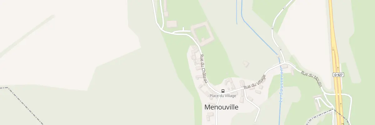 Plan du 7 Rue du Château à Menouville