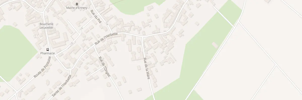 Plan du 3 Rue de la Mare à Ennery