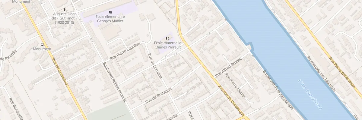 Plan du 21 Rue d’Alsace à Grand-Fort-Philippe