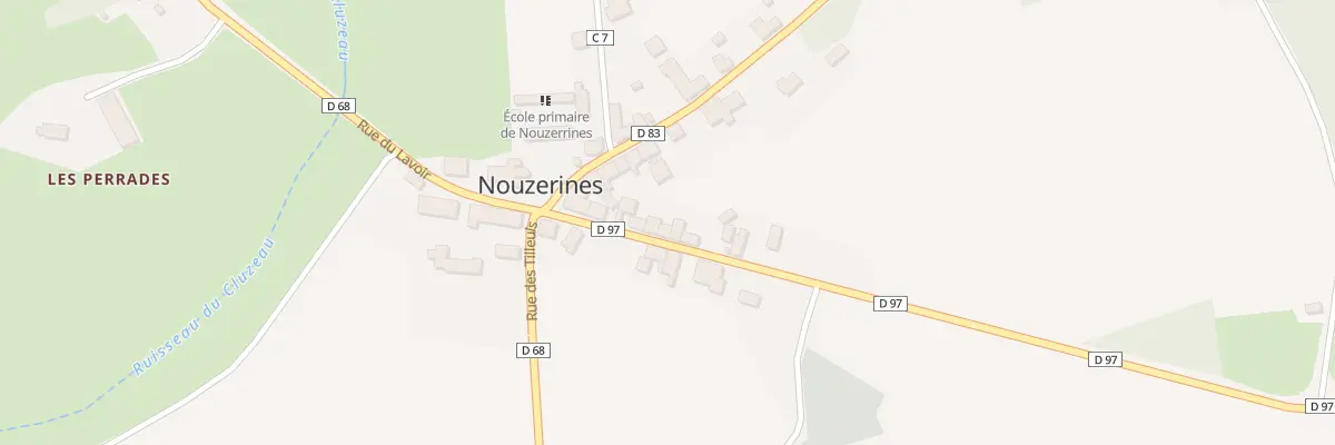 Plan du 9 Rue des Lilas à Nouzerines