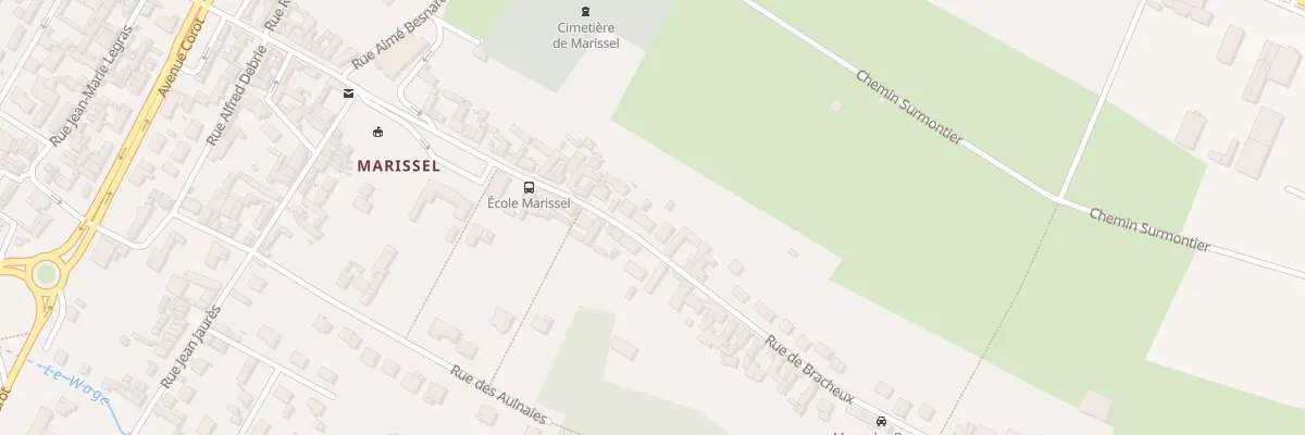 Plan du 17 Rue de Bracheux à Beauvais