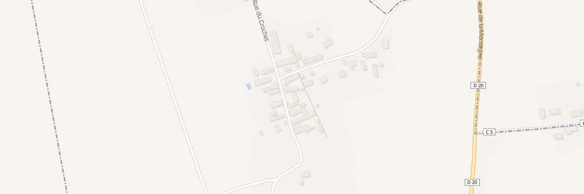 Plan du 5050 Le Monceau à Montigny
