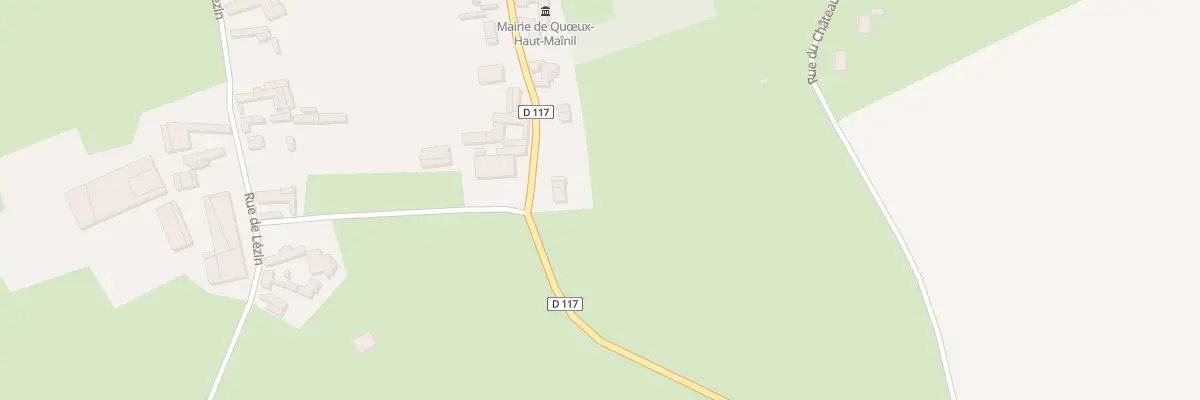 Plan du 179 Rue Carnel à Quœux-Haut-Maînil