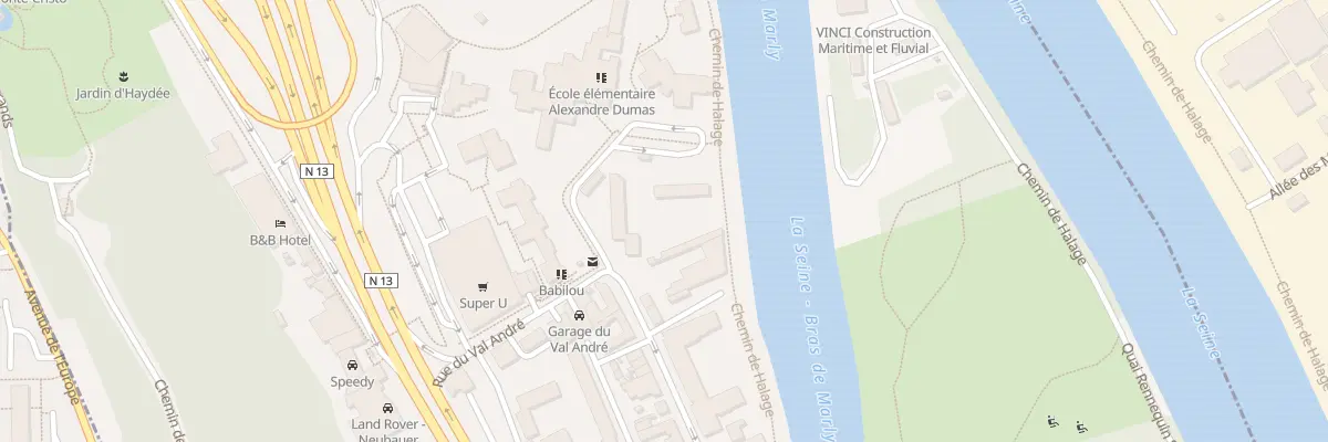 Plan du 26 Rue de Paris au Port-Marly