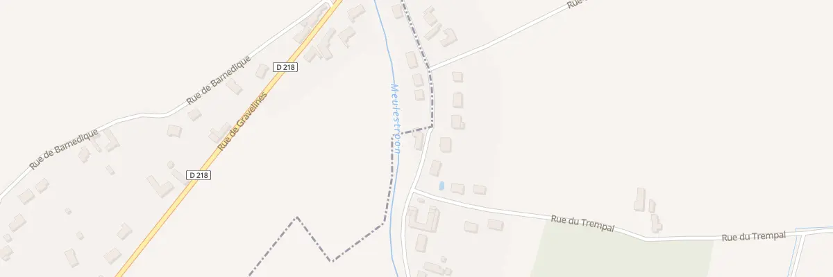 Plan du 1139 Rue de la Rivière à Polincove