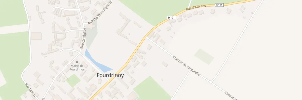 Plan du 5031 Rue du Château à Fourdrinoy