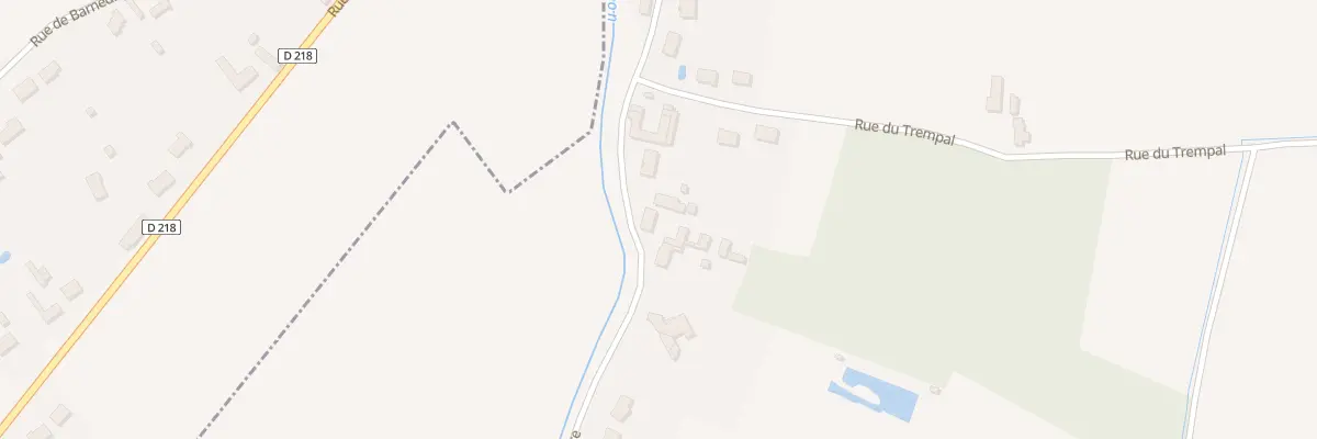 Plan du 974 Rue de la Rivière à Polincove