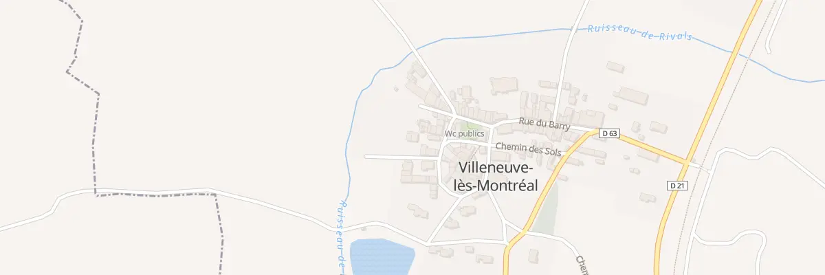Plan du 39 Che du Lavoir à Villeneuve-lès-Montréal