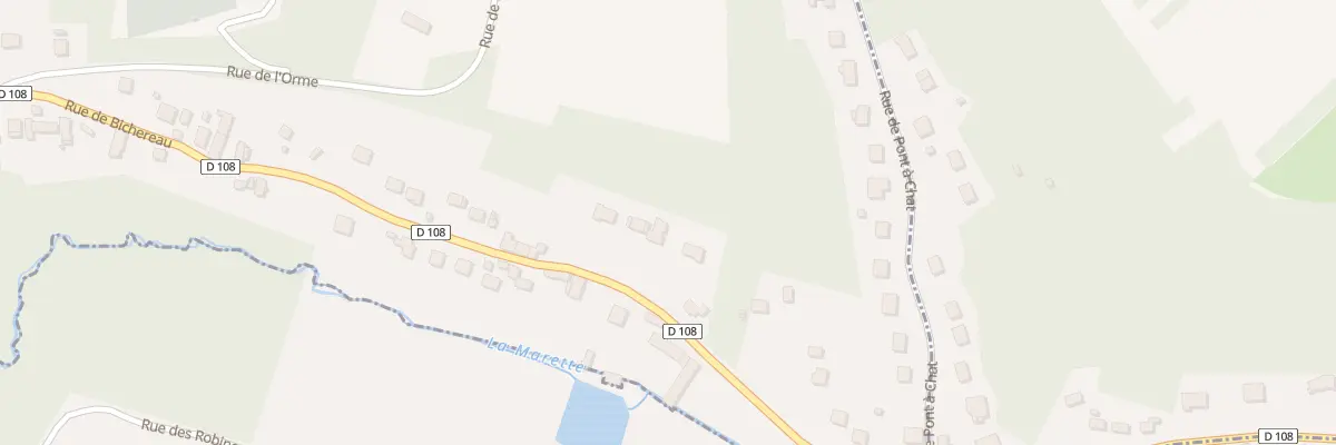 Plan du 475 Rue de Bichereau à Guillerval