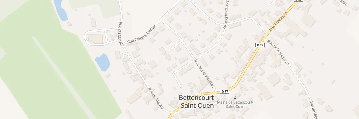 Plan du 20 Rue Marceau Damay à Bettencourt-Saint-Ouen