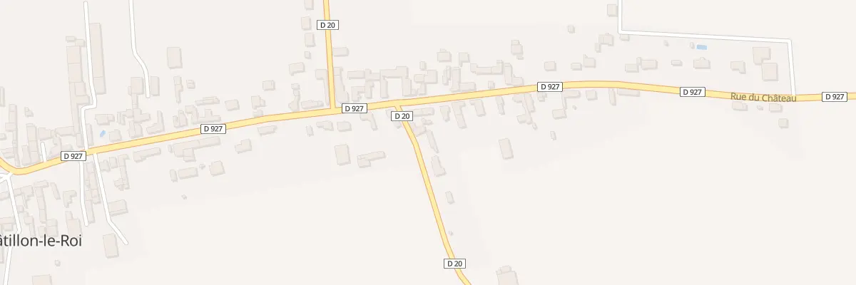 Plan du 3 Rue du Parc à Châtillon-le-Roi