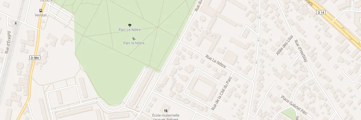 Plan du 31 Rue du Parc à Saint-Ouen-l’Aumône