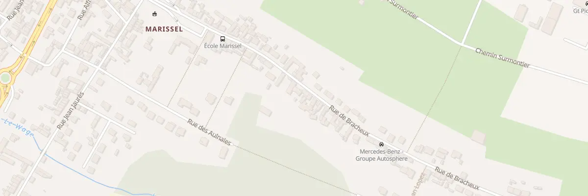 Plan du 24 Rue de Bracheux à Beauvais