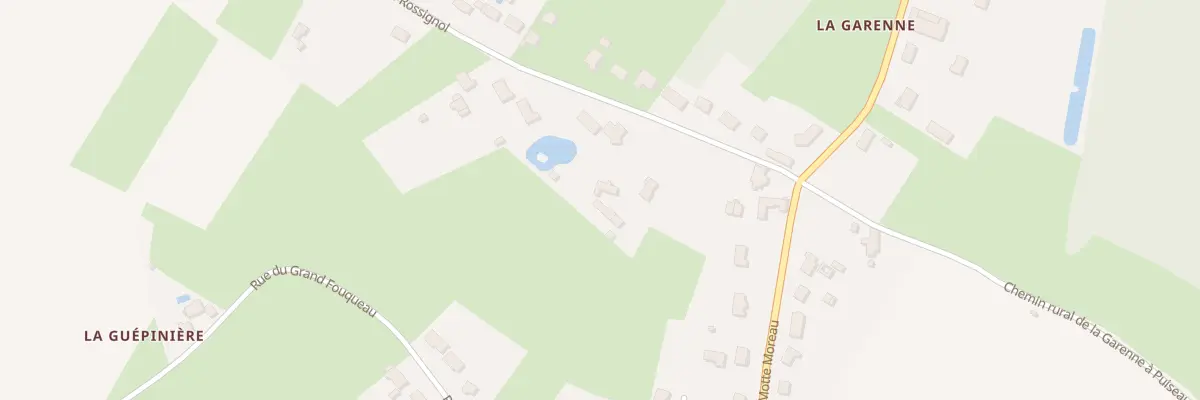 Plan du 99B Rue du Clos Rossignol à Traînou