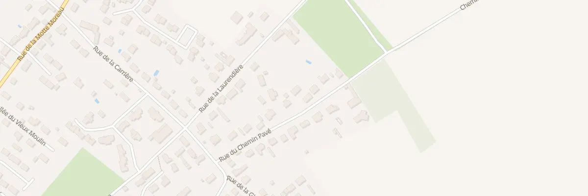 Plan du 169 Rue du Chemin Pavé à Traînou