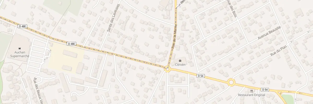 Plan du 58A Rue de l’Ambassadeur à Éragny-sur-Oise