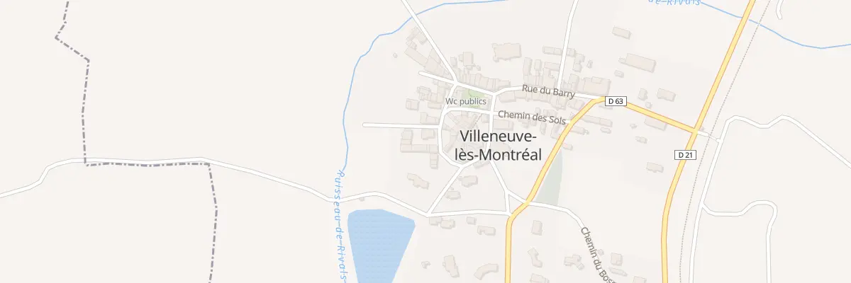 Plan du 29 Rue des Cathares à Villeneuve-lès-Montréal