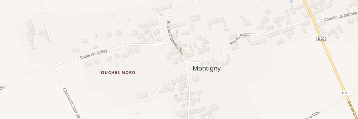 Plan du 5019 Le Bourg à Montigny