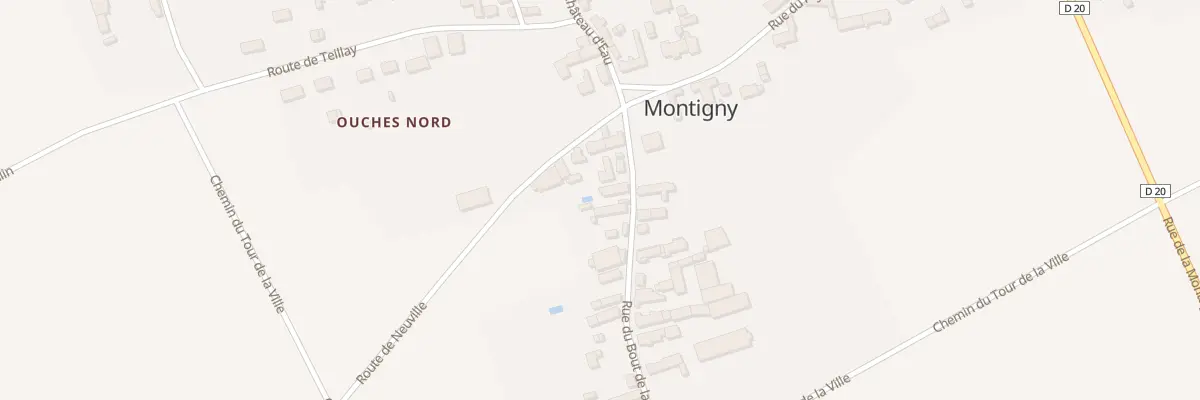 Plan du 5015 Bout de la Ville à Montigny