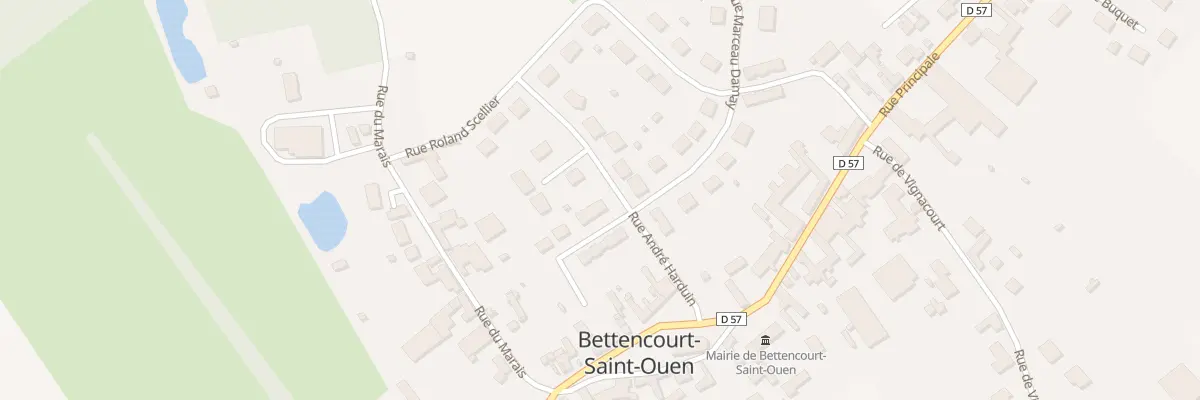 Plan du 18 Rue Marceau Damay à Bettencourt-Saint-Ouen