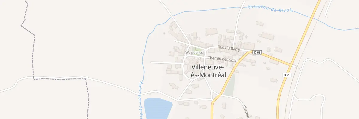 Plan du 37 Che du Lavoir à Villeneuve-lès-Montréal