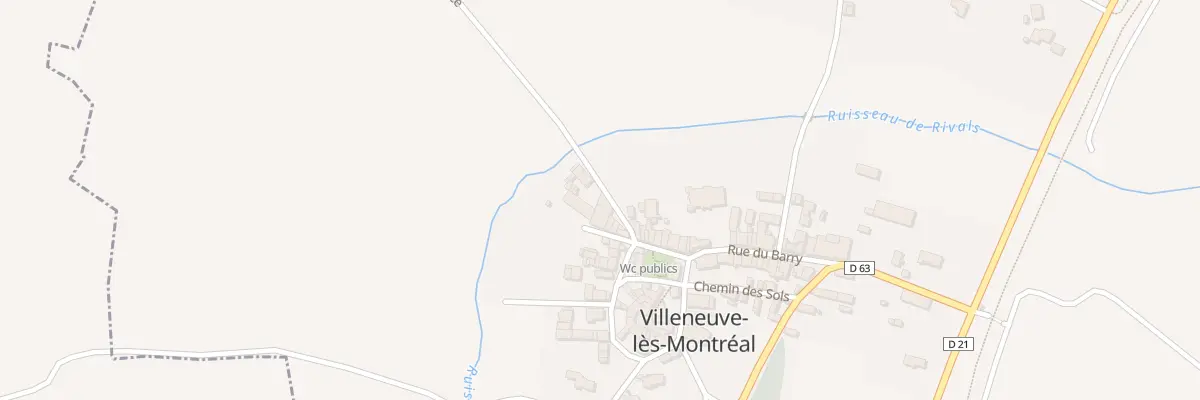 Plan du 5 Che de la Force à Villeneuve-lès-Montréal