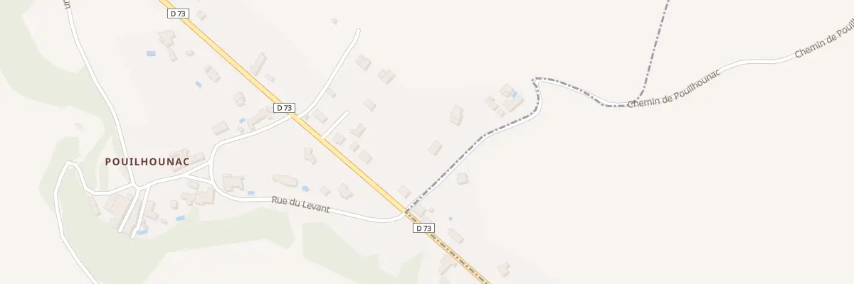 Plan du 2 Che de Pouilhounac à Combefa