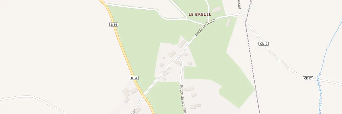 Plan du 5 Rte du Breuil à Feusines