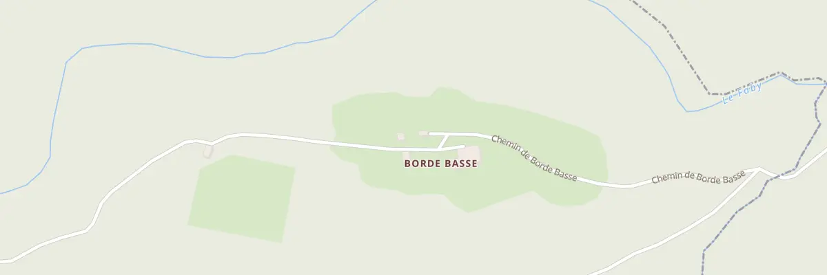 Plan du 401 Borde-basse à Puivert
