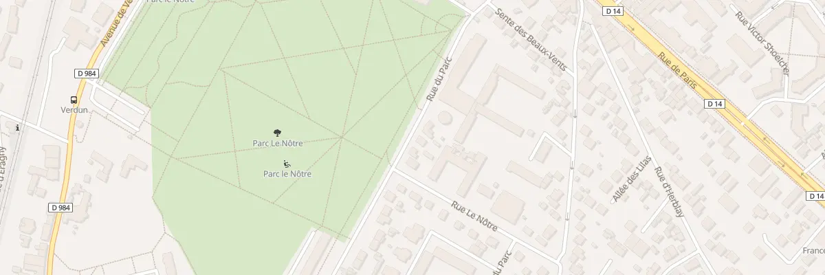 Plan du 19 Rue du Parc à Saint-Ouen-l’Aumône