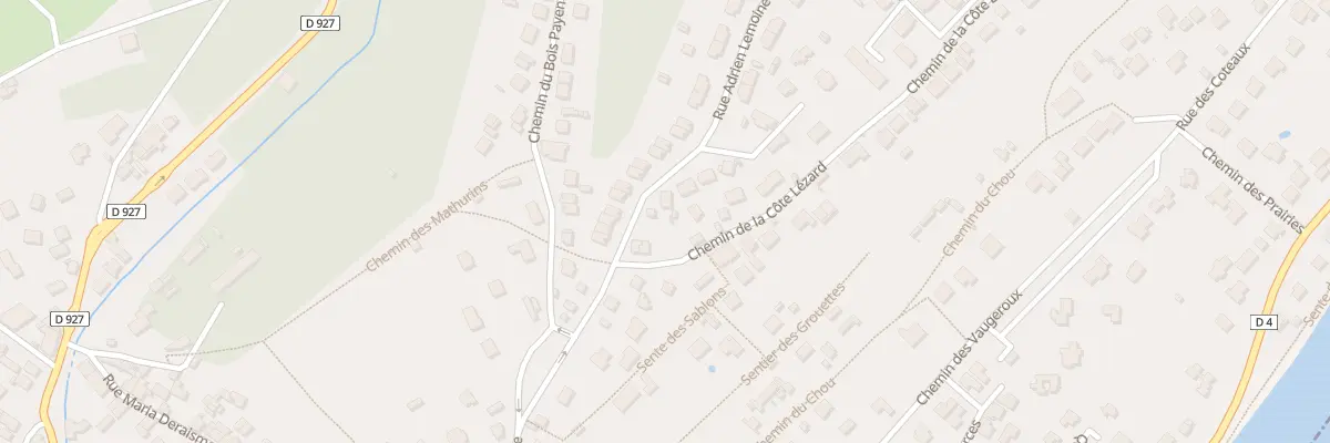 Plan du 88 Rue Adrien Lemoine à Pontoise
