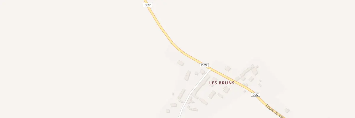 Plan du 53 Rte de Vierzon à Brinay
