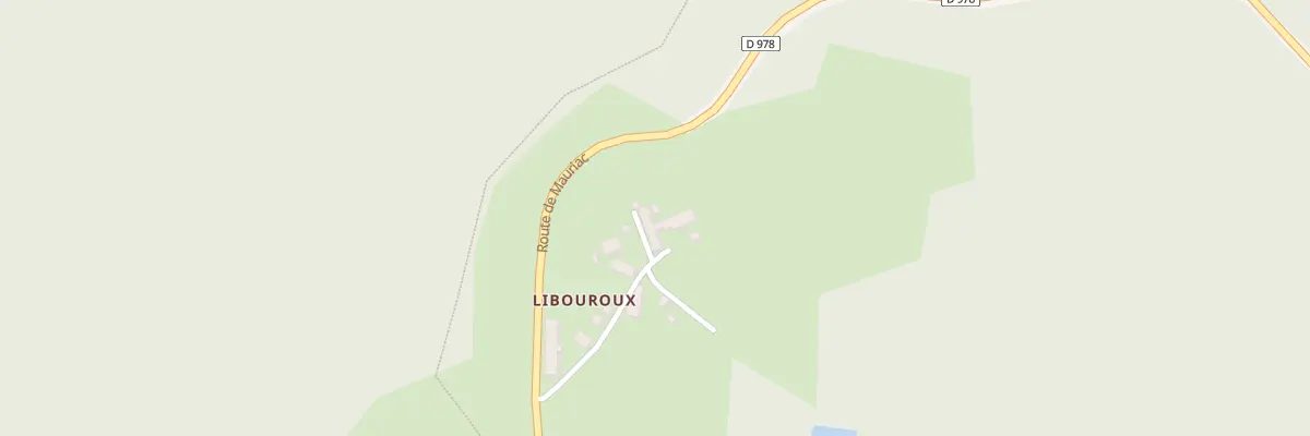 Plan du 5088 Libouroux à Saint-Merd-de-Lapleau