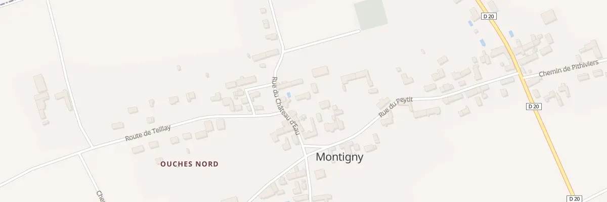 Plan du 6 Rue du Château d’Eau à Montigny