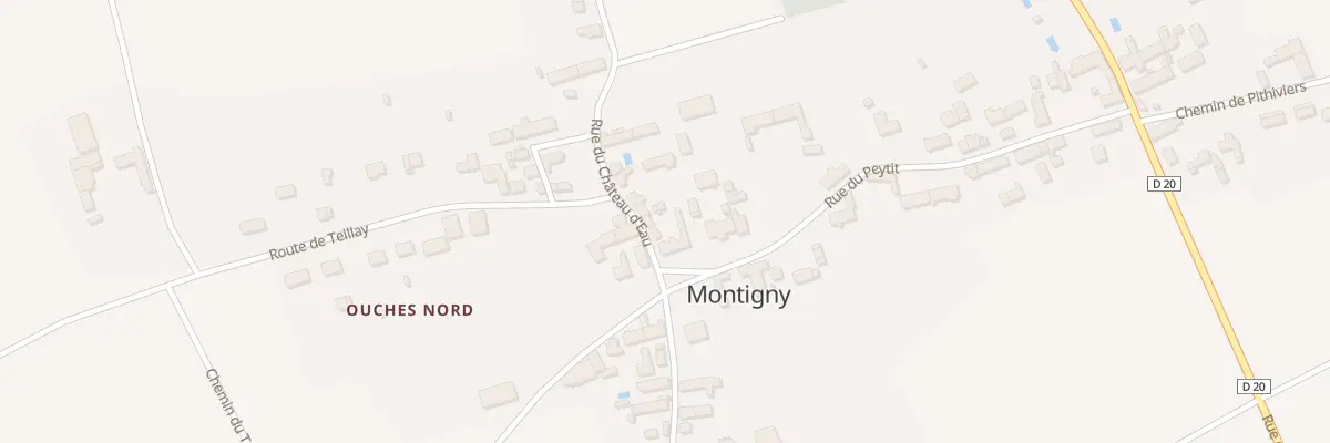 Plan du 2 Rue du Château d’Eau à Montigny