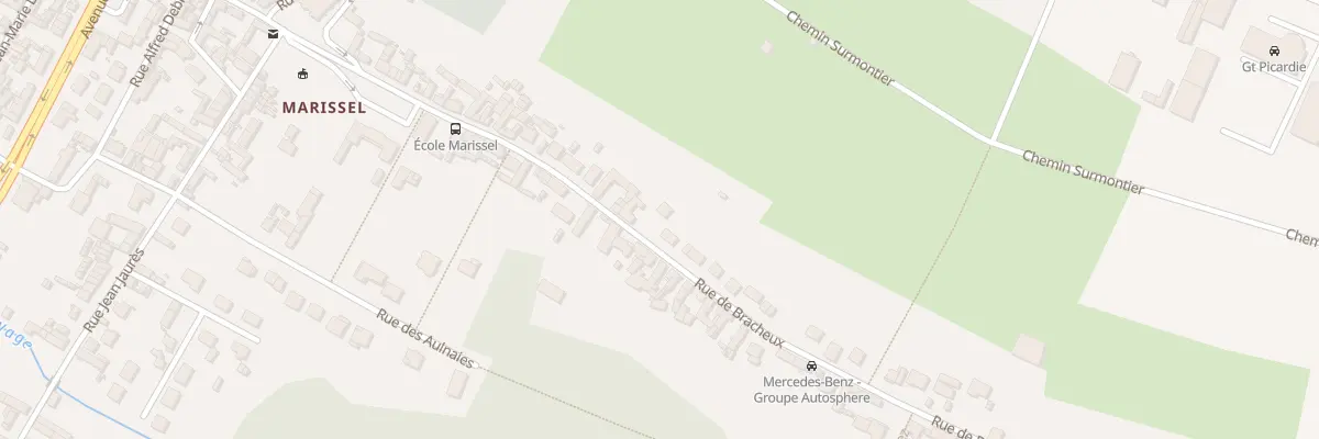 Plan du 27 Rue de Bracheux à Beauvais