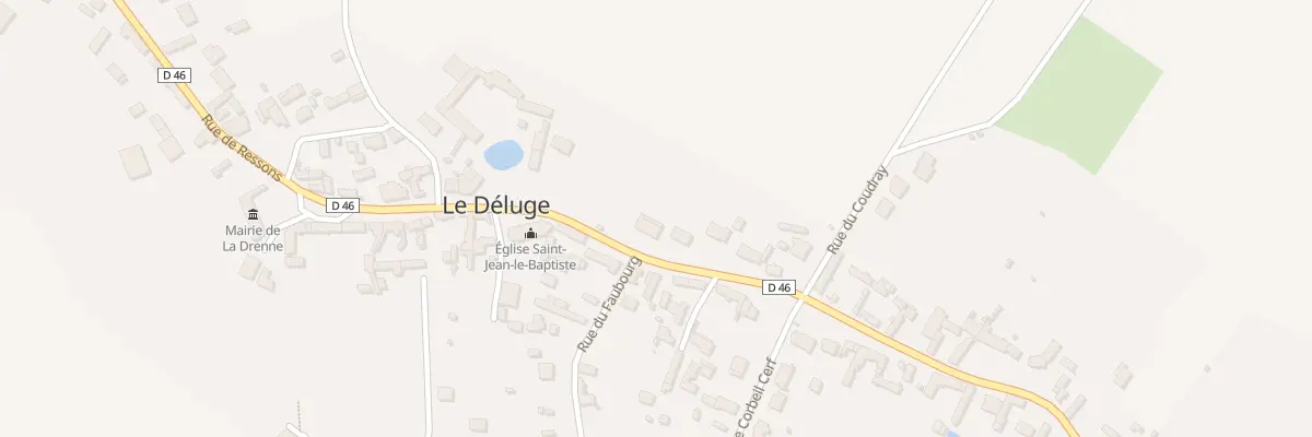 Plan du 10 Rue de Ressons à La Drenne