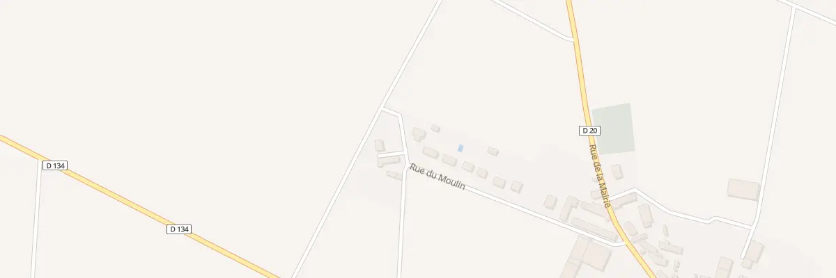Plan du 16 Rue du Moulin à Greneville-en-Beauce