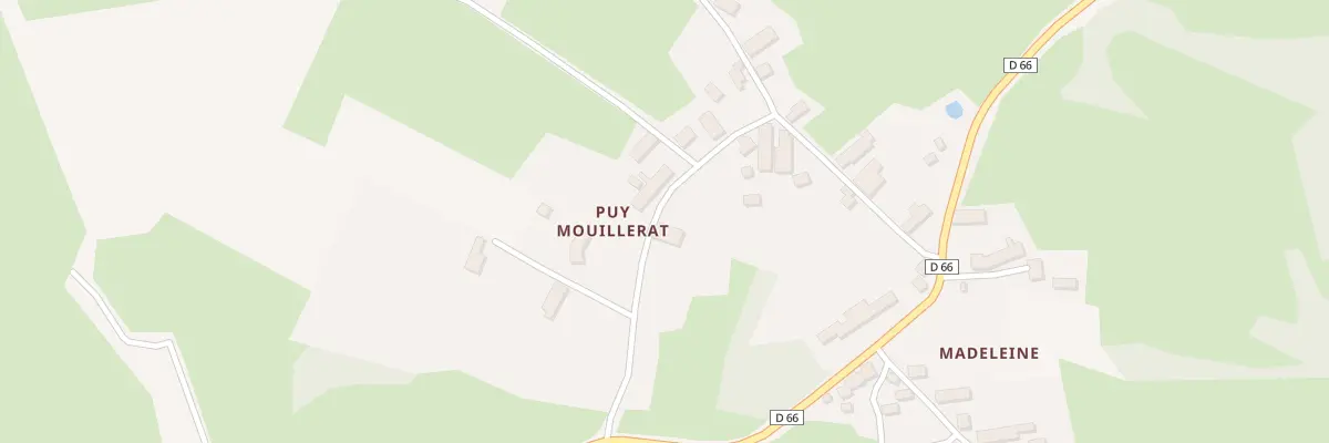 Plan du 12 Puy Mouillerat à Parsac