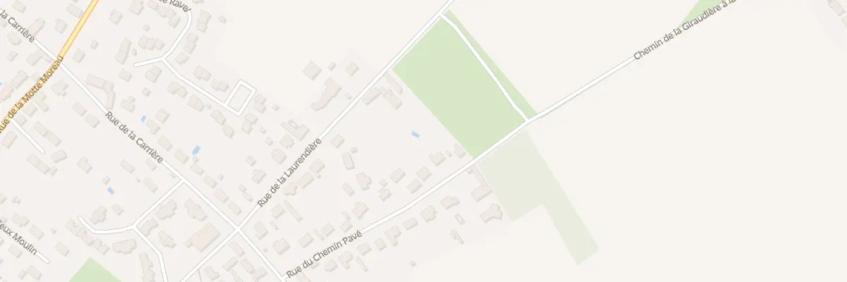 Plan du 225 Rue du Chemin Pavé à Traînou