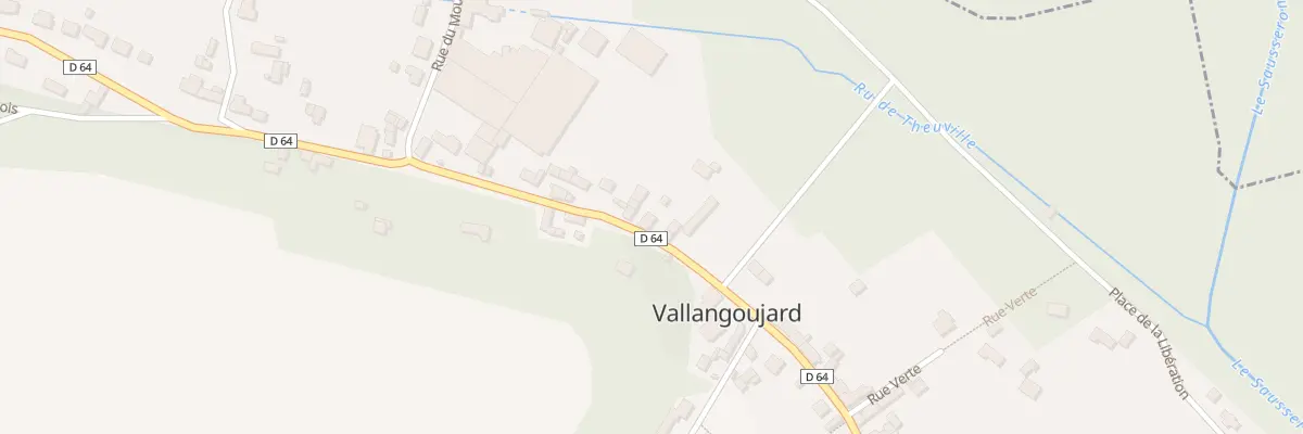 Plan du 40 Rue de Marines à Vallangoujard